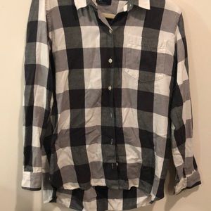 GAP Large plaid shirt